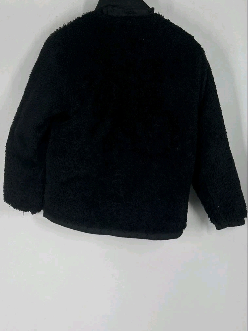 Kids Sz 10-12 The North Face Black & Red Plaid Puffer Jacket - Picture 5 of 9